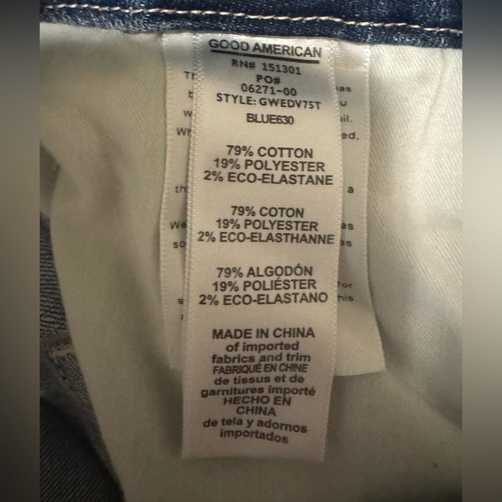 Good American Good Waist Jeans NWT - Picture 8 of 8